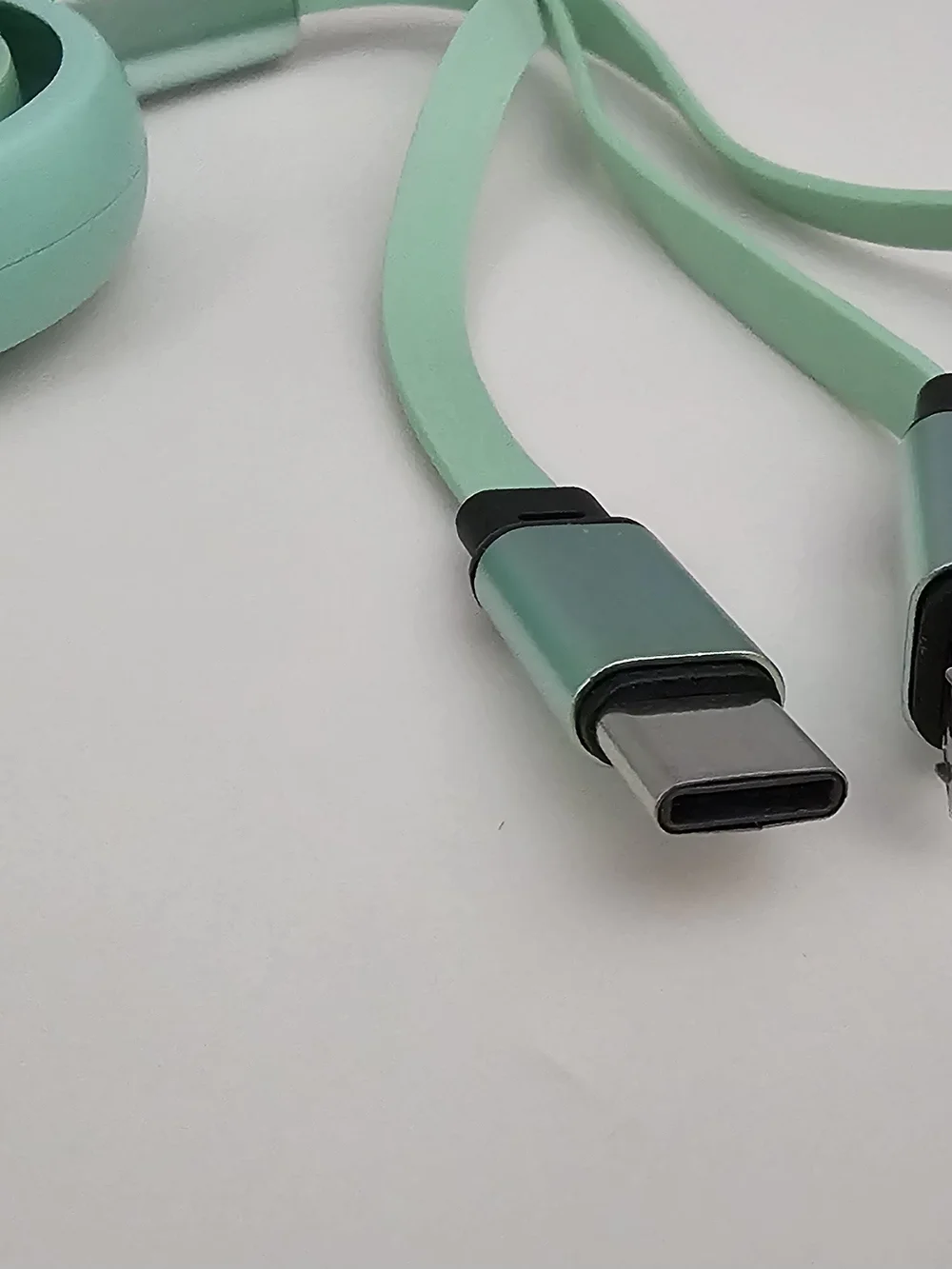 Mint Green Multi-Connector Charging Cable